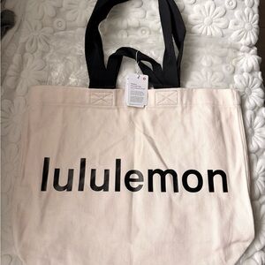 Large Canvas Tote Bag | Handheld & Shoulder | New